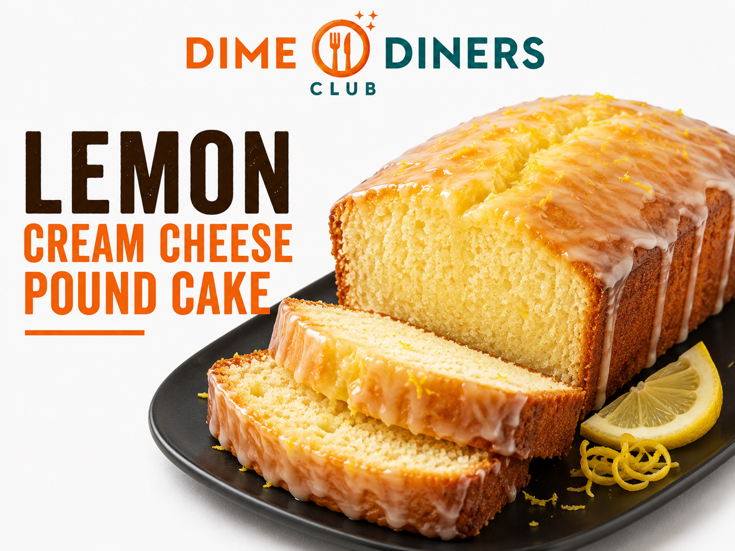 Lemon Cream Cheese Pound Cake